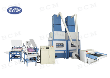 纖維棉開松、自動定量及填充系統(tǒng) BC106